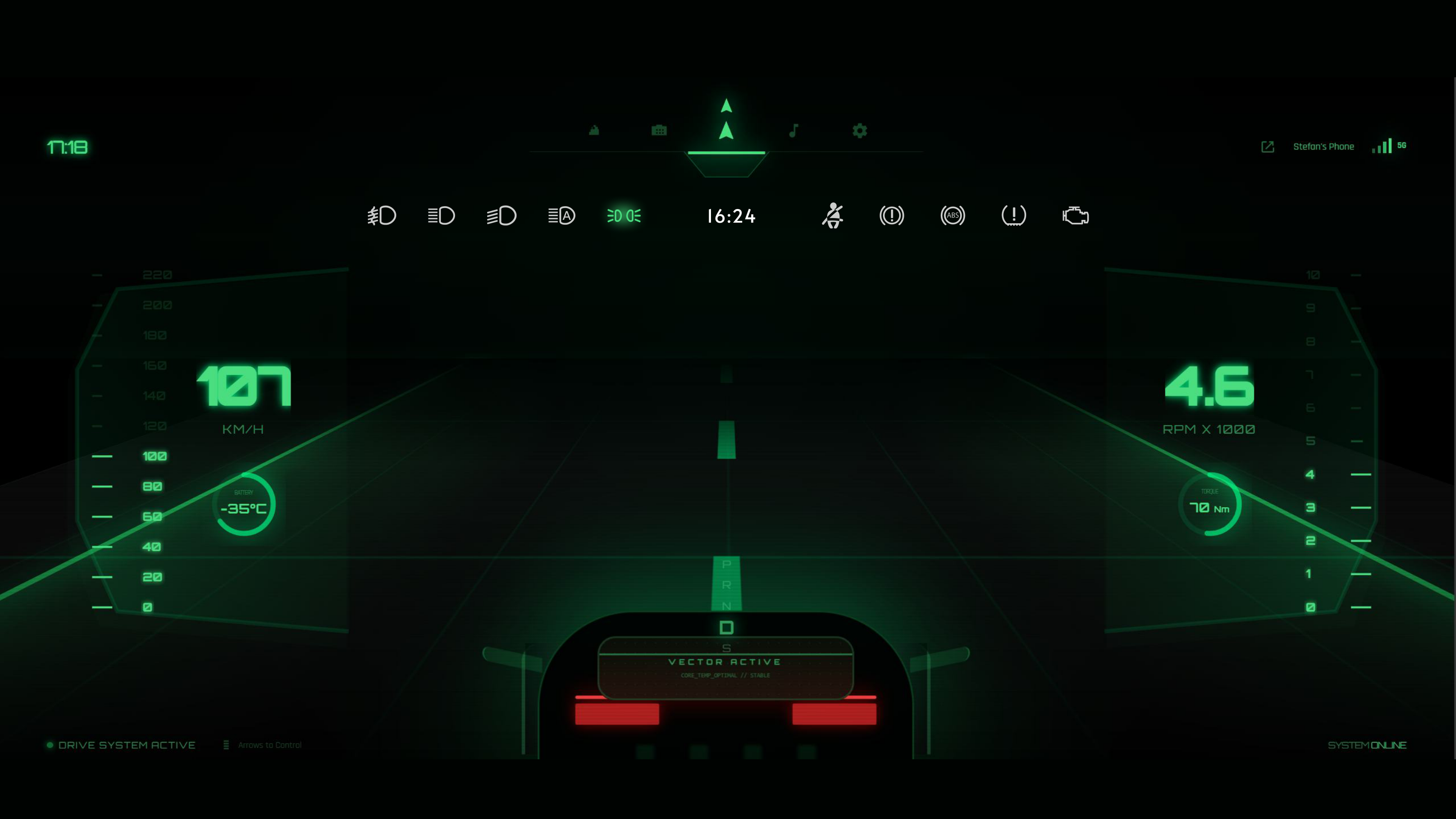 HMI 界面截图